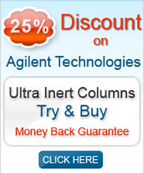 25% discount on Ultra-Inert columns