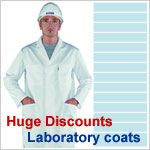 Lab coats and laboratory visitor gowns 