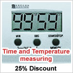 Time and temperature measurement instruments