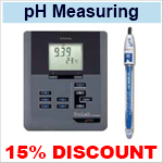 15 percent discount on pH and Multi-Parameter measuring