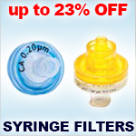 get up to 23 percent off syringe filter