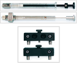 ML500 requires different types of syringes and valves