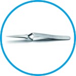 Reverse Action Tweezers, antimagnetic, stainless steel