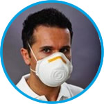 Filtering facepiece Mandil