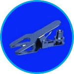 Fork clamps for spherical joints