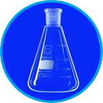 Erlenmeyer flasks with ground glass joint, DURAN®
