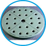 Desiccator disc Nalgene™, Type 5312, enamel