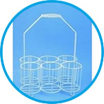 Bottle carriers, wire/PE