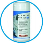 Cleaning Office, technical cleaning cloths with alcohol