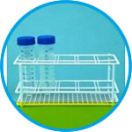 Test tube racks, wire/nylon