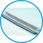 Incinerating boats, porcelain, with loop handle