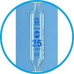 Volumetric pipettes, class AS, AR-glass®, 1 marking, blue graduation