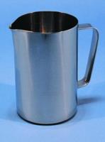 Measuring jugs with handle, stainless steel, heavy duty