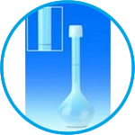 Volumetric flasks, PFA, class A, with screw cap