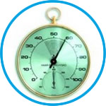 Thermohygrometer, analogue