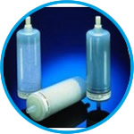 Disposable filtration capsules, VacuGuard™ 150, Activated carbon