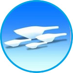 Measuring scoops, PP