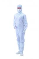 Overall for clean room ASPURE, lateral zip, polyester