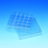 Petri Dishes Sterilin™, square, PS, compartmentalized