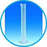 Measuring cylinders, PP, tall form, class B, moulded graduations