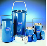 Blue enamalled Steel: Wide and Narrow Mouth