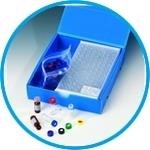 Clear Vial Kit Including Cap and Seals