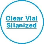 Clear Vial Silanized