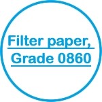Filter paper, Grade 0860