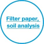 Filter paper, soil analysis