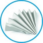 Qualitative filter paper, Grade 593 ½, folded filters
