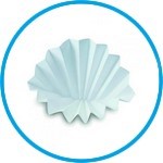 Qualitative filter paper, Grade 595½,  folded filters