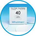 Quantitative filter paper,  grade 40