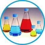 Disposable Erlenmeyer Flasks Nalgene™ with vented closure, Type 4115, 4116, PETG, sterile