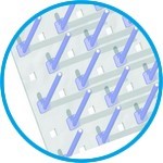Pegs for LaboPlast® draining racks