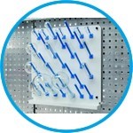 Draining rack LaboPlast®, PVC