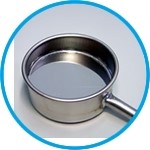 Accessories for collecting pans, stainless steel