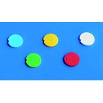 Colored cap inserts (PP) for reaction tubes
