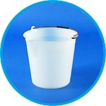 Bucket with spout, LDPE