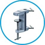 Table clamp with hinged screws, aluminium alloy, powder-coated