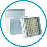 LLG-Cryogenic storage boxes, plastic coated, white