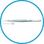 Gerald micro forceps, stainless steel