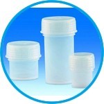 Sample jars with screw cap, PFA
