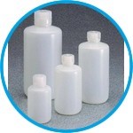 Narrow-mouth Bottles with Low Particle Content Type 382099, PassPort IP2, PE-HD, with screw cap, PP