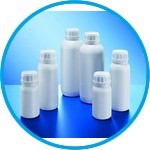 Round Bottles, series 321 "VarioPack Dual"with PA barrier layer, white