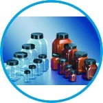 Square, wide-mouth containers, series 310, PVC