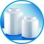Wide-mouth bottles, with closure, 357 series, PE-HD