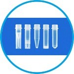 Micro tubes, PP, bulk screw cap, with silicone seal
