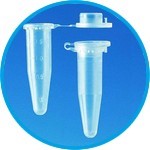 Microcentrifuge tubes, PP, with lid closure