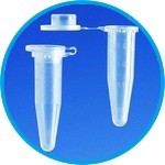 Reaction tubes, with attached lid