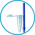 Disposable Pellet pestles, PP, with reaction tube
